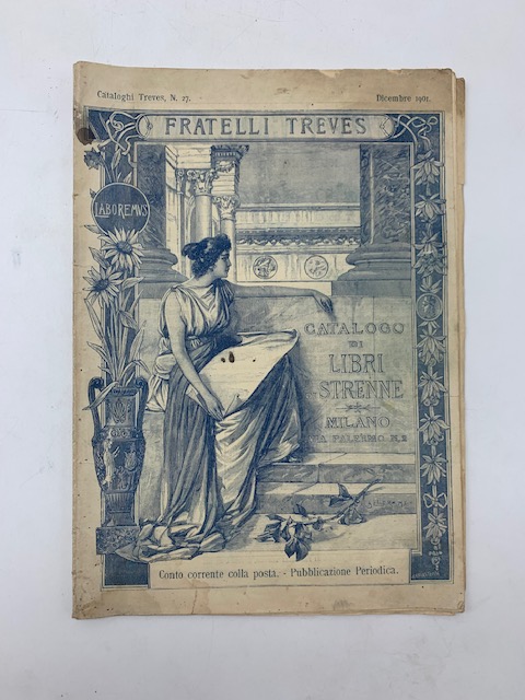 Cataloghi Treves, n. 27. Dicembre 1901. Catalogo di libri, di strenne